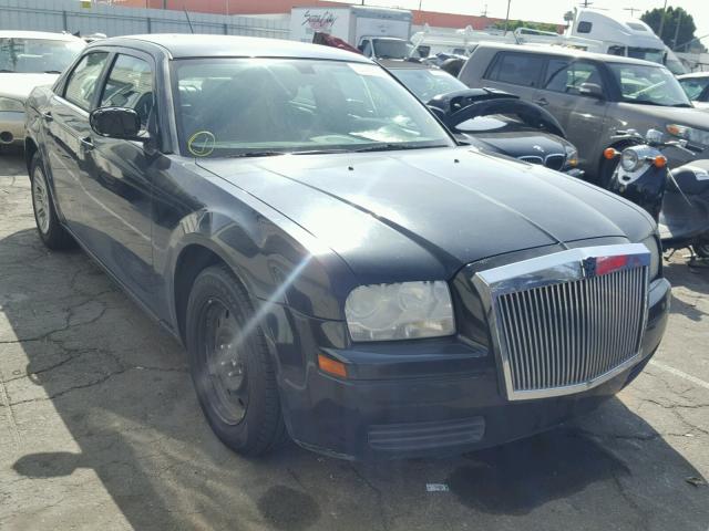 2C3KA43R07H861406 - 2007 CHRYSLER 300 BLACK photo 1