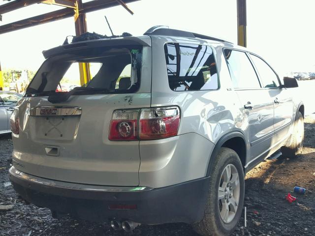 1GKER33D69J214224 - 2009 GMC ACADIA SLT ვერცხლისფერი ფოტო 4