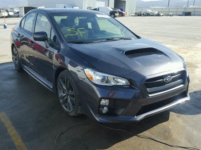 JF1VA1F69G9833229 - 2016 SUBARU WRX PREMIU GRAY photo 1