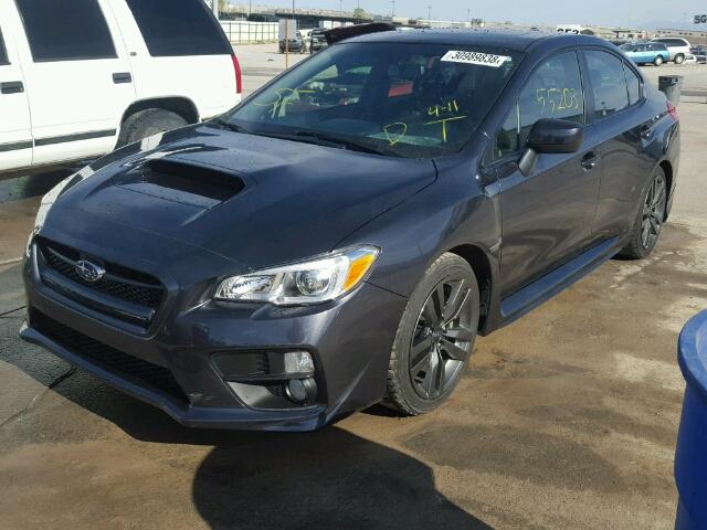 JF1VA1F69G9833229 - 2016 SUBARU WRX PREMIU GRAY photo 2