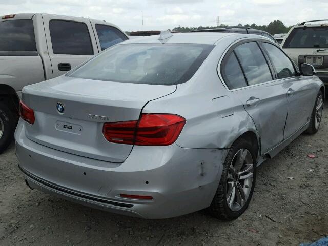 WBA8B9C33HK886318 - 2017 BMW 330 I SILVER photo 4