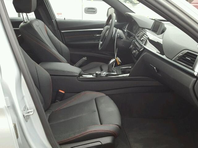 WBA8B9C33HK886318 - 2017 BMW 330 I SILVER photo 5