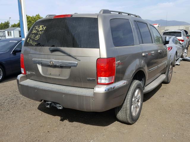 1A8HX58247F513141 - 2007 CHRYSLER ASPEN LIMI BROWN photo 4