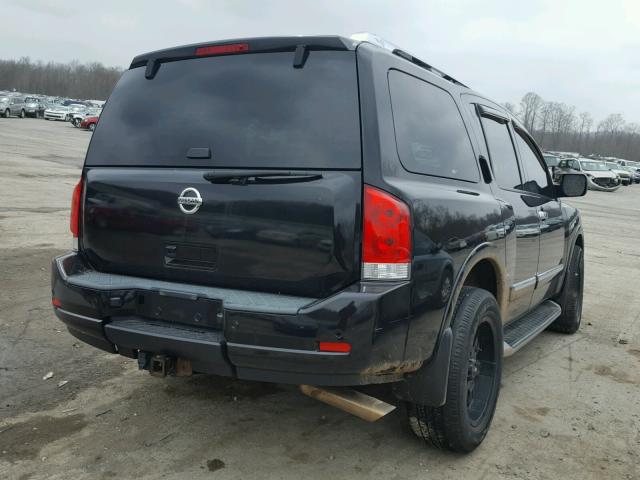 5N1AA0NE5BN617658 - 2011 NISSAN ARMADA PLA BLACK photo 4