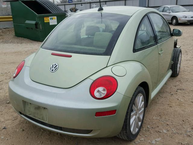 3VWRW31C98M525841 - 2008 VOLKSWAGEN NEW BEETLE მწვანე ფოტო 4