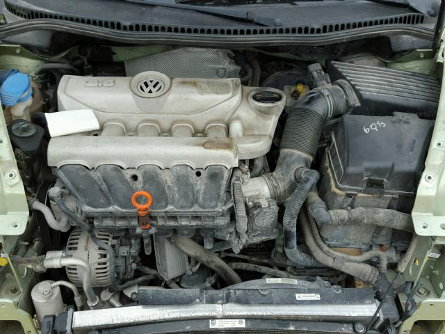 3VWRW31C98M525841 - 2008 VOLKSWAGEN NEW BEETLE მწვანე ფოტო 7