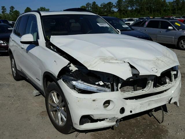 5UXKR2C58F0H39208 - 2015 BMW X5 SDRIVE3 WHITE photo 1