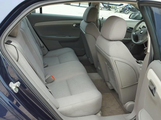 1G1ZG57N584277483 - 2008 CHEVROLET MALIBU LS BLUE photo 6