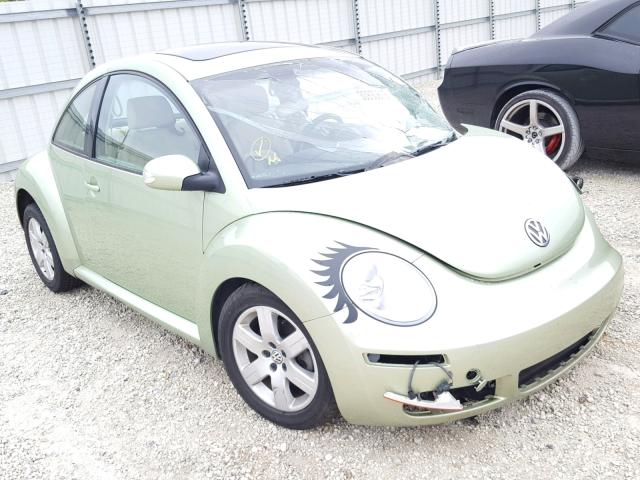 3VWRW31CX7M500333 - 2007 VOLKSWAGEN NEW BEETLE GREEN photo 1