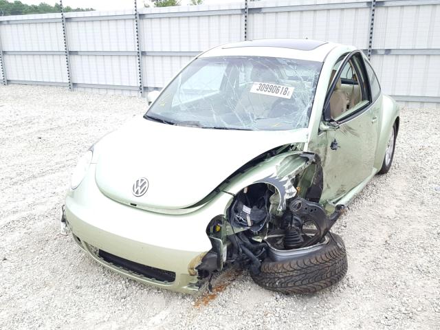3VWRW31CX7M500333 - 2007 VOLKSWAGEN NEW BEETLE 绿色 照片 2