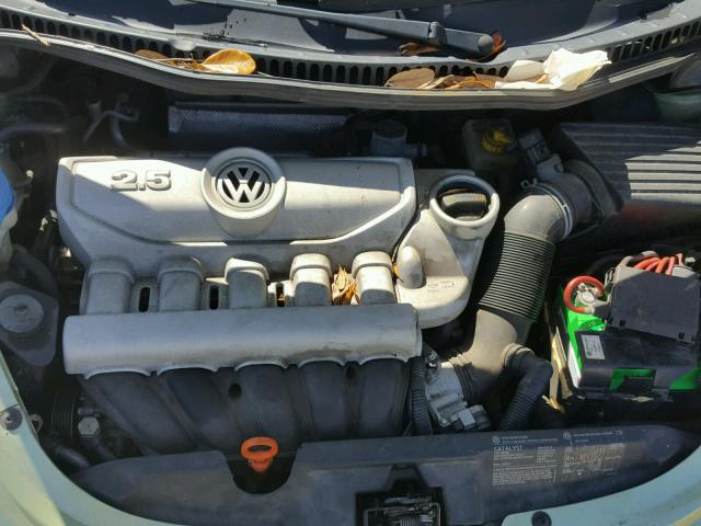 3VWRW31CX7M500333 - 2007 VOLKSWAGEN NEW BEETLE 绿色 照片 7