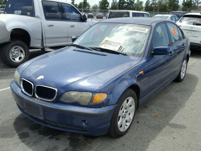 WBAAZ33475KW77257 - 2005 BMW 325 IS SUL BLUE photo 2