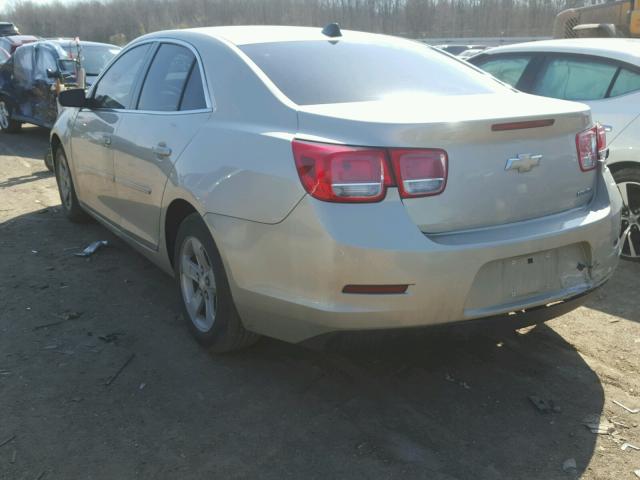 1G11B5SA8DF181779 - 2013 CHEVROLET MALIBU LS თაფლისფერი ფოტო 3