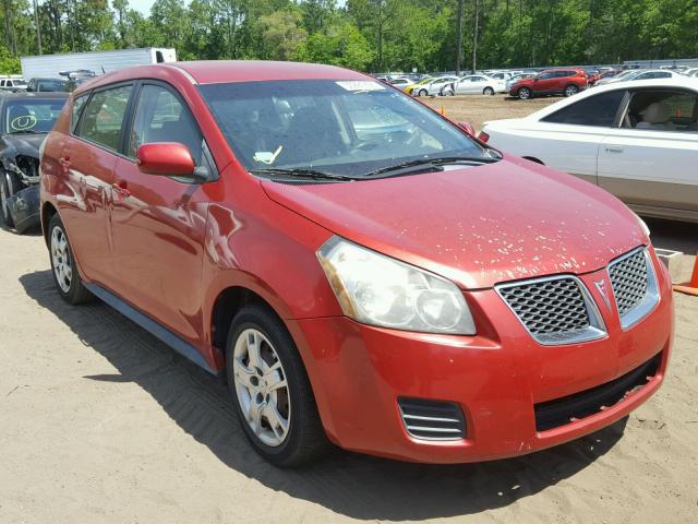 5Y2SP67079Z457183 - 2009 PONTIAC VIBE RED photo 1