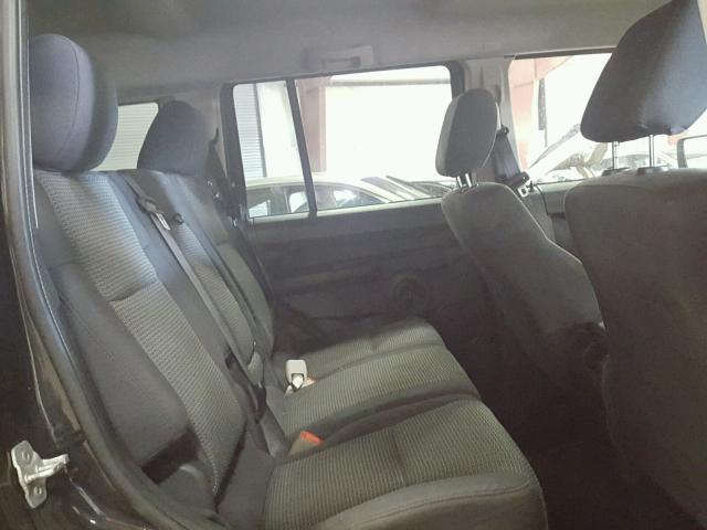 1J8HG48K68C125101 - 2008 JEEP COMMANDER BLACK photo 6
