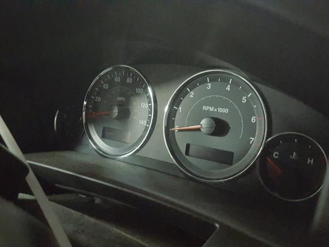 1J8HG48K68C125101 - 2008 JEEP COMMANDER BLACK photo 8