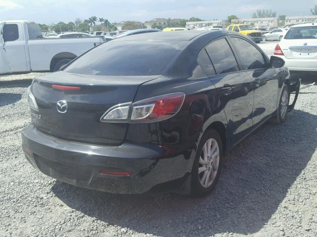 JM1BL1VF1C1505515 - 2012 MAZDA 3 I BLACK photo 4