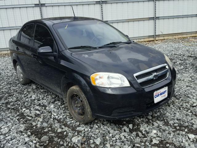 KL1TD5DE8BB212955 - 2011 CHEVROLET AVEO LS 黑色 照片 1