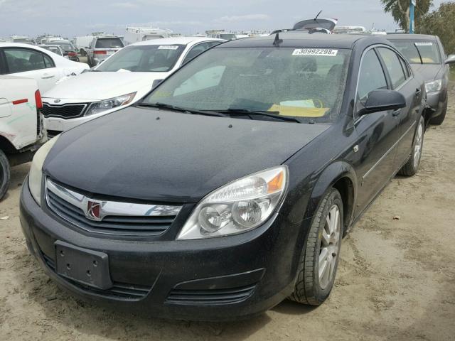 1G8ZS57N47F238905 - 2007 SATURN AURA XE BLACK photo 2