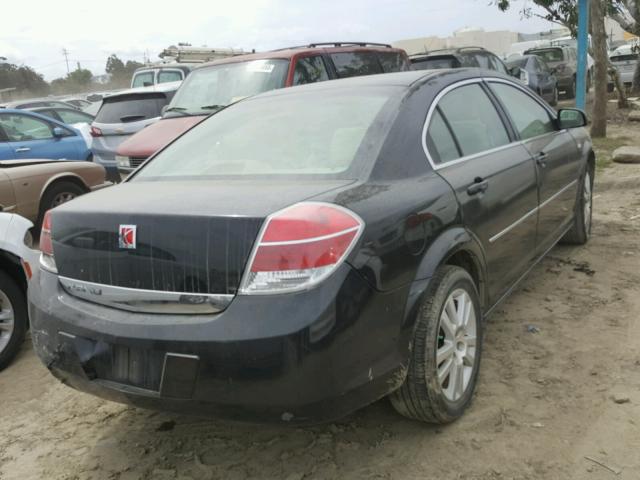 1G8ZS57N47F238905 - 2007 SATURN AURA XE BLACK photo 4