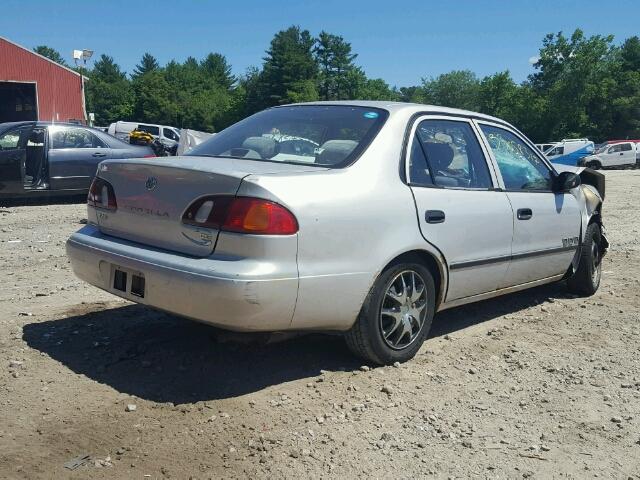 2T1BR12E9YC324627 - 2000 TOYOTA COROLLA VE GRAY photo 4