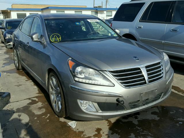 KMHGH4JF5BU035741 - 2011 HYUNDAI EQUUS SIGN GRAY photo 1