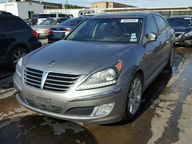 KMHGH4JF5BU035741 - 2011 HYUNDAI EQUUS SIGN GRAY photo 2