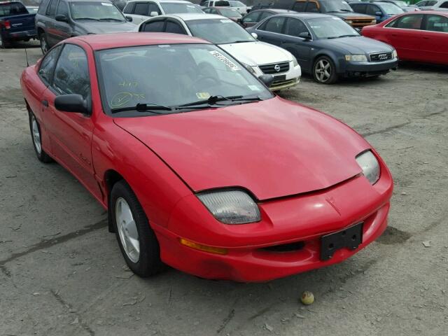 1G2JB1242W7585771 - 1998 PONTIAC SUNFIRE SE RED photo 1