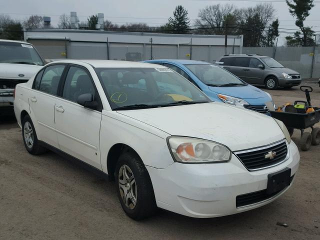 1G1ZS58F37F198709 - 2007 CHEVROLET MALIBU LS თეთრი ფოტო 1