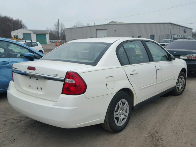 1G1ZS58F37F198709 - 2007 CHEVROLET MALIBU LS თეთრი ფოტო 4