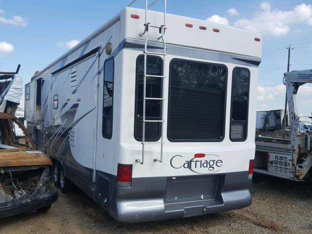 16F62B5R151D11805 - 2005 ARO 5TH WHEEL WHITE photo 3