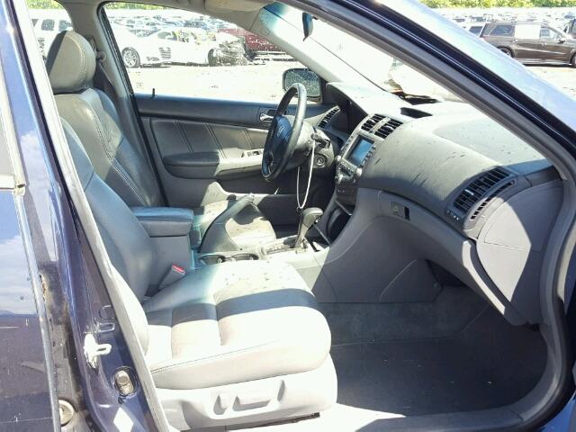 1HGCM66887A077609 - 2007 HONDA ACCORD BLUE photo 5