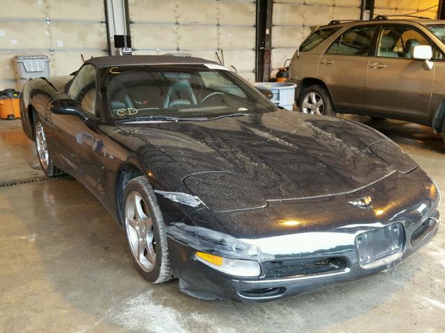 1G1YY32G8Y5120417 - 2000 CHEVROLET CORVETTE BLACK photo 1