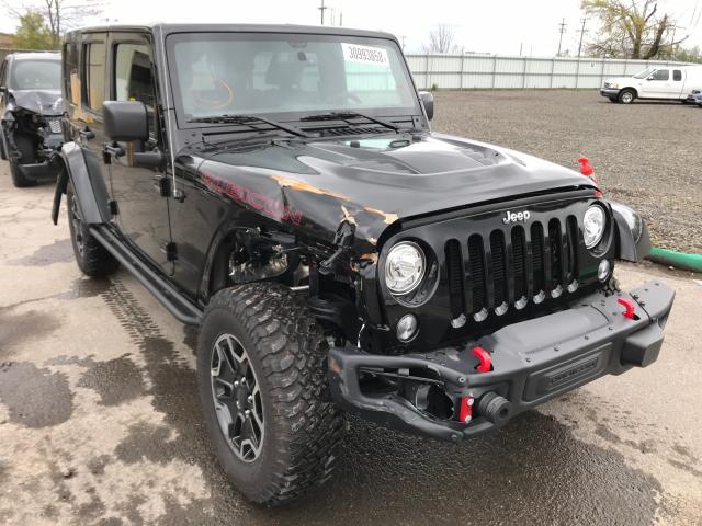 1C4BJWFG0HL548765 - 2017 JEEP WRANGLER U BLACK photo 1