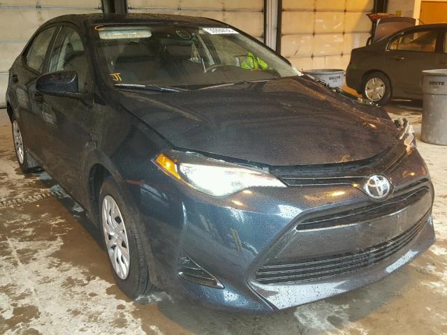 5YFBURHE0HP647307 - 2017 TOYOTA COROLLA L GRAY photo 1