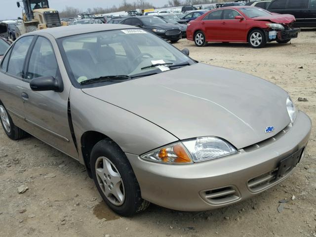 1G1JC524617144016 - 2001 CHEVROLET CAVALIER B TAN photo 9