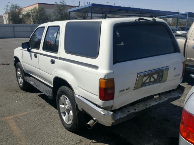 JT3VN29V0M0009082 - 1991 TOYOTA 4RUNNER VN WHITE photo 3