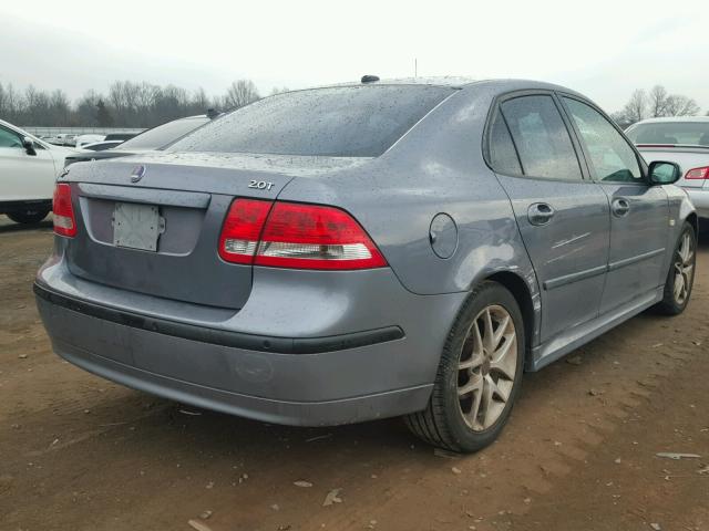 YS3FD49Y571133414 - 2007 SAAB 9-3 2.0T GRAY photo 4