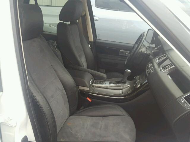 SALSF2D49DA768584 - 2013 LAND ROVER RANGE ROVE WHITE photo 5