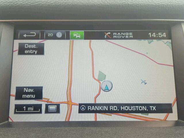 SALSF2D49DA768584 - 2013 LAND ROVER RANGE ROVE WHITE photo 9