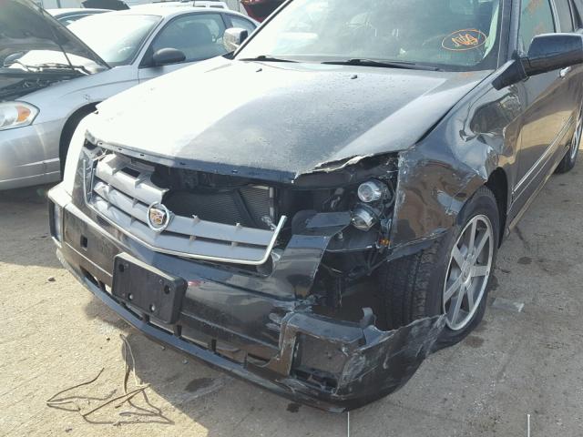 1GYDE63A140131528 - 2004 CADILLAC SRX BLACK photo 9