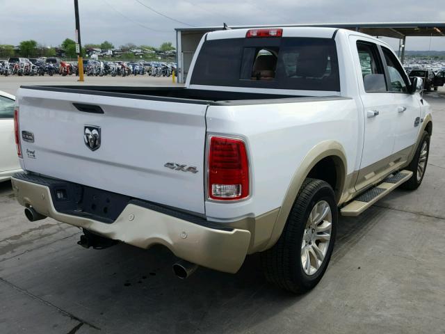 1C6RR7PT3ES341322 - 2014 RAM 1500 LONGH WHITE photo 4