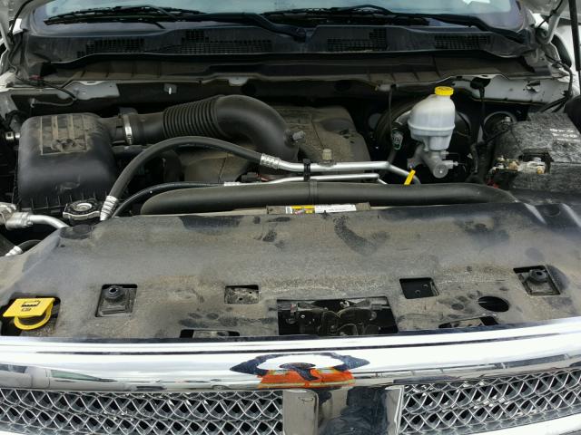 1C6RR7PT3ES341322 - 2014 RAM 1500 LONGH WHITE photo 7