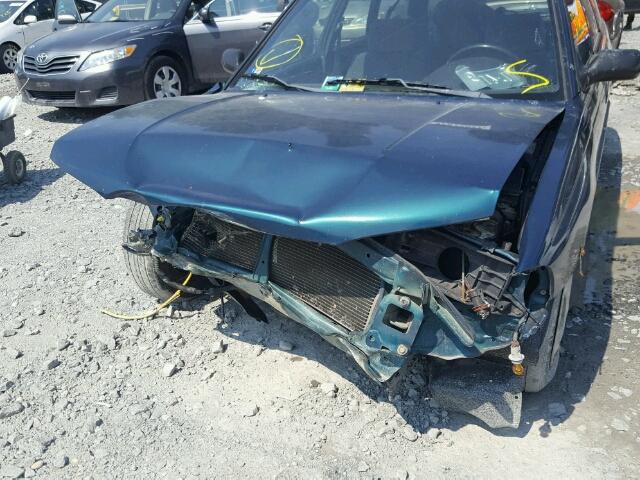 4S3BK425XX7309270 - 1999 SUBARU LEGACY BRI GREEN photo 9