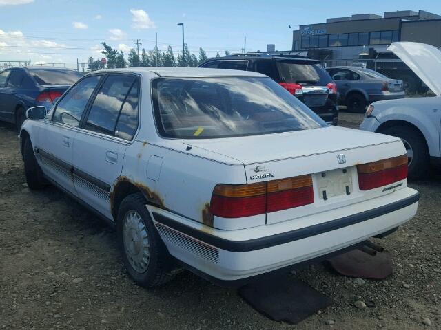 JHMCB7664LC816707 - 1990 HONDA ACCORD EX WHITE photo 3