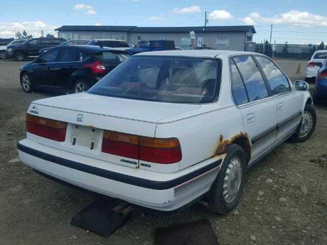 JHMCB7664LC816707 - 1990 HONDA ACCORD EX WHITE photo 4