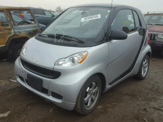 WMEEJ3BAXCK536085 - 2012 SMART FORTWO PUR SILVER photo 2
