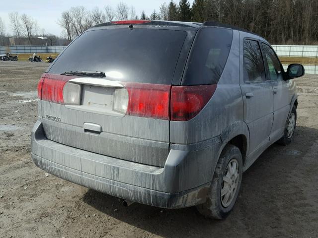 3G5DB03E74S560249 - 2004 BUICK RENDEZVOUS SILVER photo 4