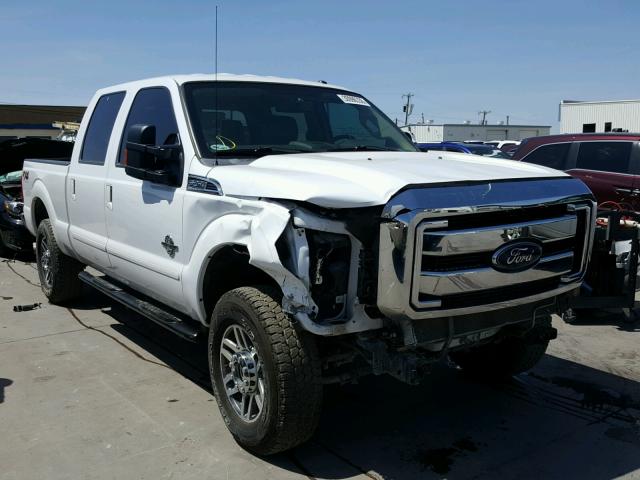 1FT7W2BT6FEB51355 - 2015 FORD F250 SUPER WHITE photo 1