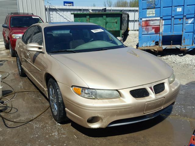 1G2WP52K21F244964 - 2001 PONTIAC GRAND PRIX GOLD photo 1